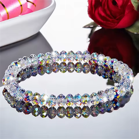 10 best sales red beaded bracelets - №10