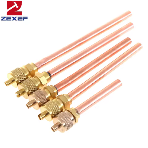 5 Piece Service/Access Valve 1/4 10 best sales air conditioner btu - №4