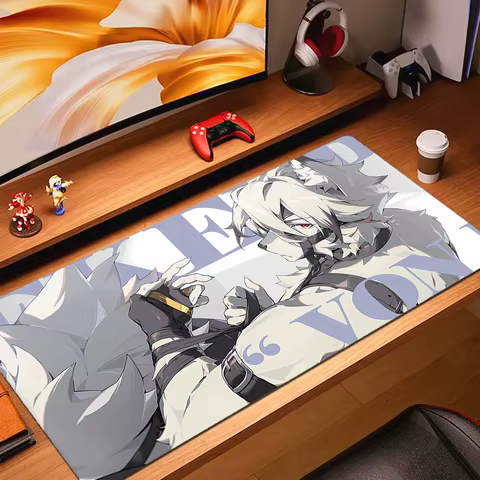 Zenless Zone Zero Von Lycaon Mouse Pad ZZZ Gaming Mousepad Nicole Ellen Zhu Yuan Hoshimi Miyabi Soldier 11 Mouse Pad Mat 80x30 10 best sales mousepad 80x30 - №6