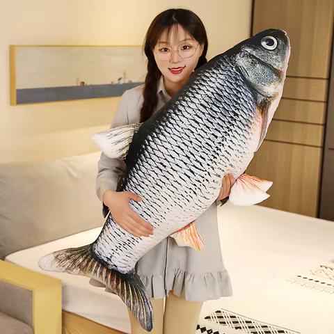 10 best sales fish soft toy - №2