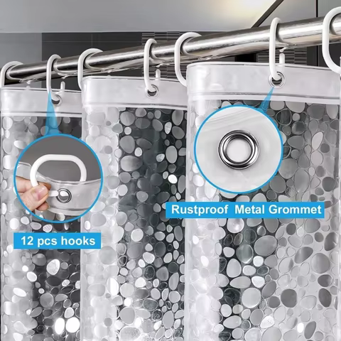 10 best sales luxury shower curtain - №6