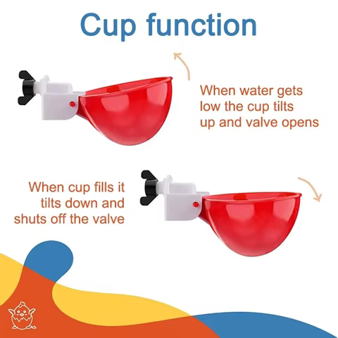 4PCS Poultry Kit Automatic Chicken Water Feeder Automatic Drinking Bowl Feeding Watering Supplie Chicken Waterer 10 best sales chicken drinker - №10