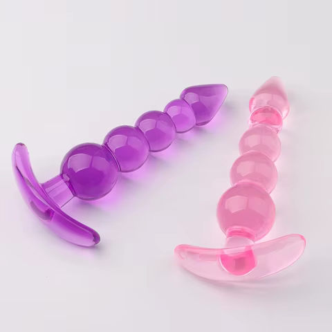 Soft Silicone Anal Plugs Anal Beads Dildo Butt Plug Prostate Massage Unisex Sexy Stopper Adult Sex Toy for Men Women Adult Games 12 best sales 1 m dildo - №7