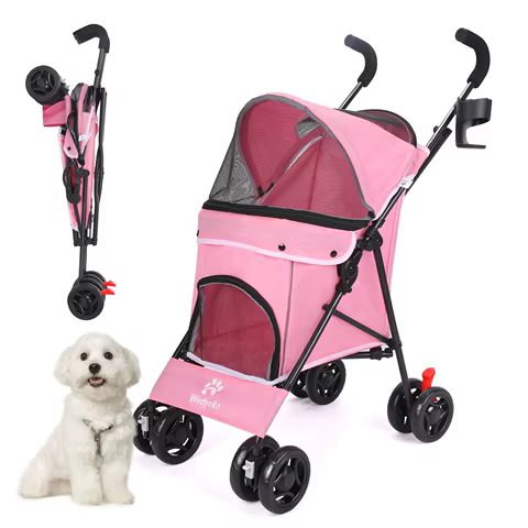 8 best sales pet stroller for dogs - №3