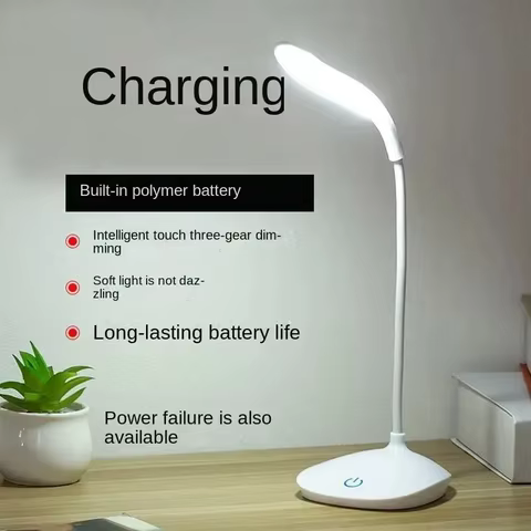 Dormitory Reading the USB Charging LED Lamp That Shield an Eye Beads Three Gears Touch Dimmer Lamp 6 best sales mi band 3 lcd screen - №2