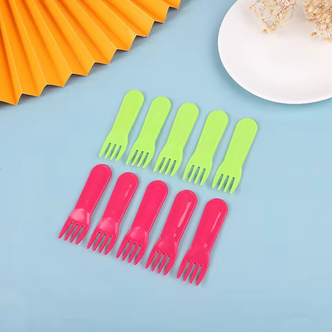 10 best sales plastic fork - №6
