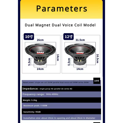 8 best sales subwoofer 500w - №6