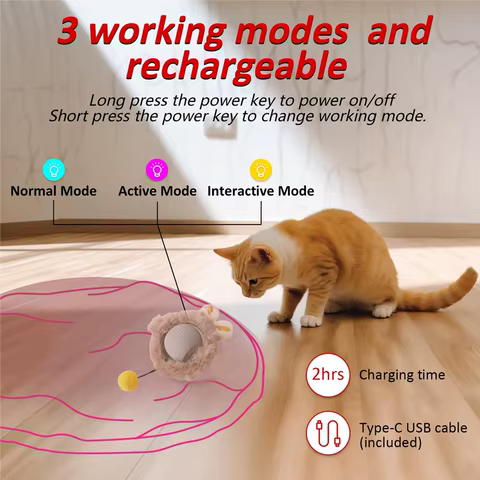 8 best sales interactive cat ball - №8
