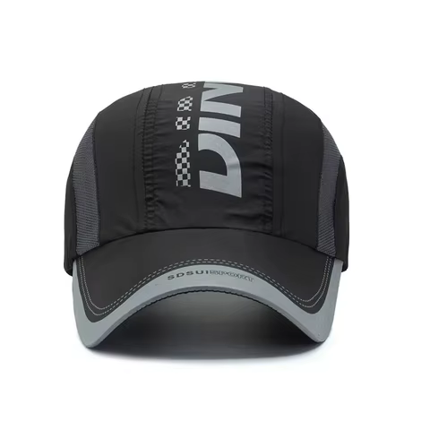 New Summer Hat Quick-Drying Cap Fashion Spring Baseball Cap Outdoor Sports Cap Breathable Mesh Hat Visor Hat 10 best sales custom visor - №6