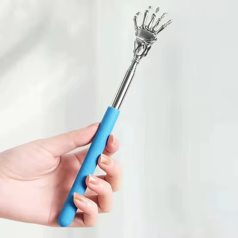 Ghost Hand Stainless Steel Telescopic Scratching Massager Stainless Steel Scratching Scratching Scratcher 10 best sales gusha facial - №1