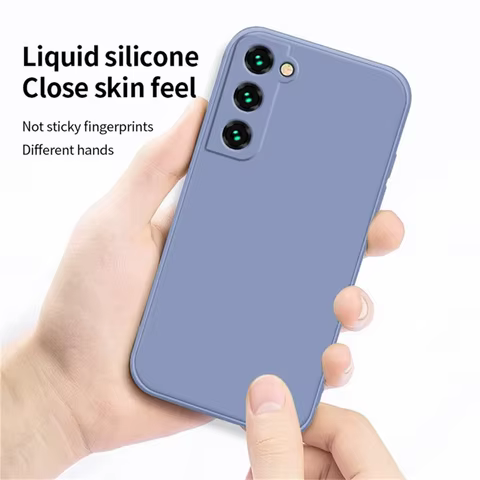 luxury Liquid Silicone Case for Samsung S25 S24 Galaxy S20 S21 S22 S23 FE Plus Note10 20 A52 A31 A41 A71 A51 A72 A70 A50 Coque 8 best sales display touch samsung a31 original - №8