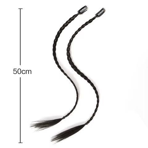 WIGSIN Synthetic 2pcs Braid Wig With Strong BB Clip Lightweight Box Braid Ponytail Hair Piece for Women 6 best sales fake cash - №5