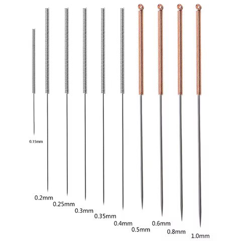 10ps Stainless Steel Cleaning Needle Nozzle for Drills 0.2/0.3/0.4/0.5/0.6-1.2mm PCB Drill Bit Drill 3D Printer Parts 10 best sales k2s - №7