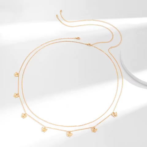 10 best sales waist chain belt - №4