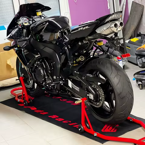 Customized Motorcycle Display Mat Racing Moto Parking Carpet Cool Motorcycle Display Carpet Work Floor Garage Mat Tapis Moto 12 best sales motorcycle carpets - №5
