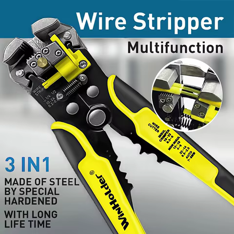Professional Electrician Wire Tool Cable Wire Stripper Cutter Crimper Automatic Crimping Stripping Plier 10 best sales technician - №8