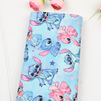 12 best sales lilo and stitch fabric - №3