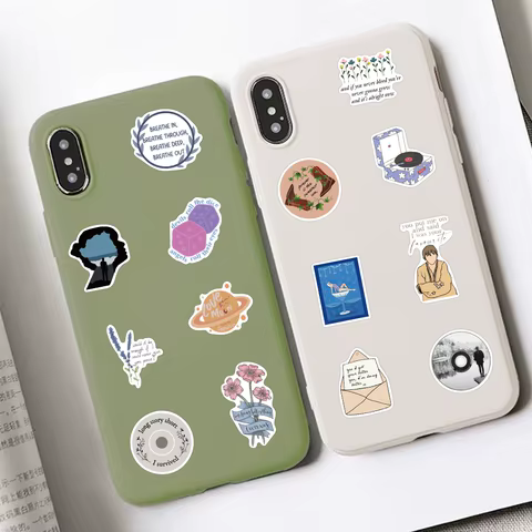 50/100pcs Aesthetic Cartoon Famous Singer Taylor Album Swift Lyric Stickers For Luggage Laptop Guitar Waterproof Vinyl Decals 6 best sales taylor swift patches - №2