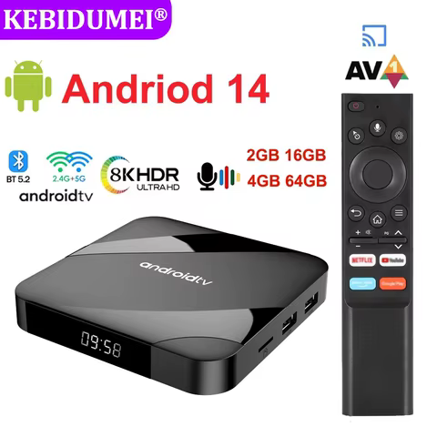 12 best sales android tv box 64gb 8k - №3