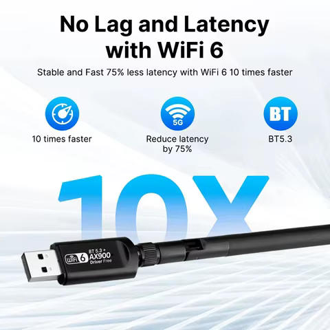 12 best sales wifi bluetooth usb adapter - №12