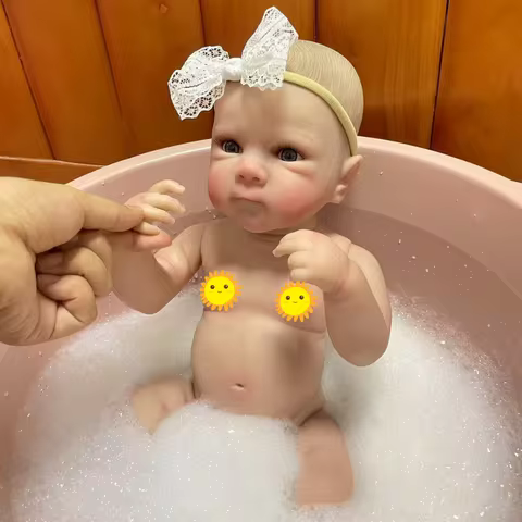 10 best sales bebe reborn full silicone body - №8