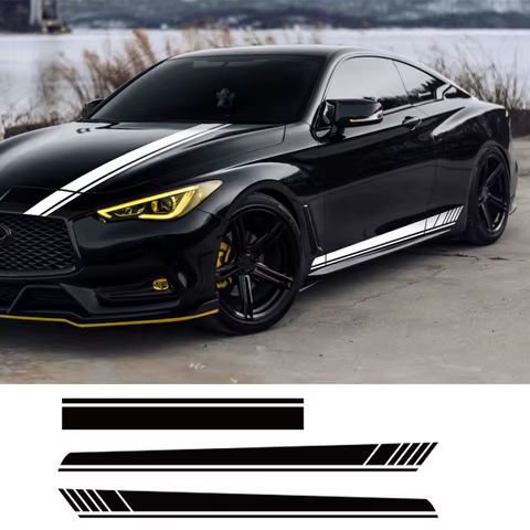Car Vinyl Stickers Bonnet Decal For Audi BMW Mercedes Ford VW Toyota Nissan Kia Renault Hyundai Skoda Auto Tuning Accessories 6 best sales dakar sticker - №5