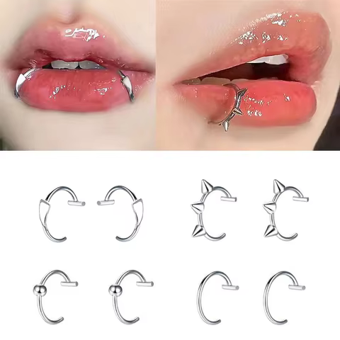 10 best sales labia piercing - №4