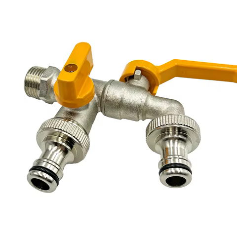 12 best sales garden hose connector - №3