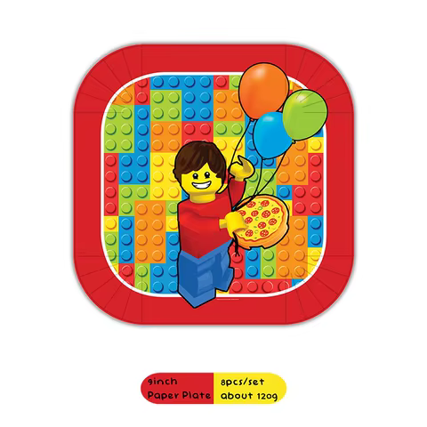 12 best sales lego birthday decorations - №6