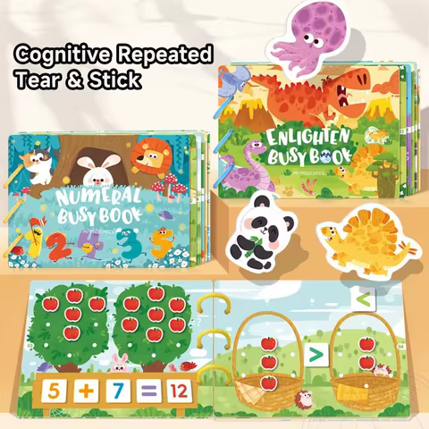 10 best sales baby busy book - №8