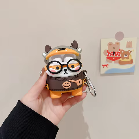Cartoon Silicone 3D Earphone Case For Redmi Buds 4 / AirDots 3 Pro / Buds 3 Pro Earphone Protective Cover Charging Case Funda 12 best sales redmi buds 3 case - №3