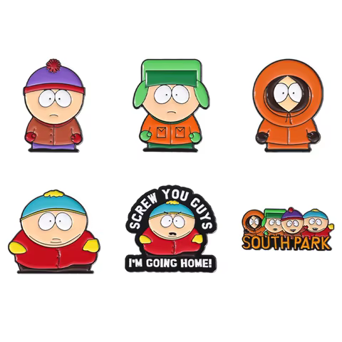 Coming Home Enamel Pin Cute South Park Badge Decorative Backpack Clothes Lapel Brooch Jewelry Accessories 12 best sales vkworld phones - №1