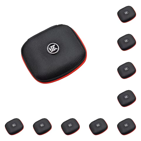 5/10pcs Mini Portable Earphone bag Coin Purse Headphone USB Cable Case Storage Box Wallet Carrying Pouch Bag Earphone Accessory 8 best sales beats fit pro case cover - №4