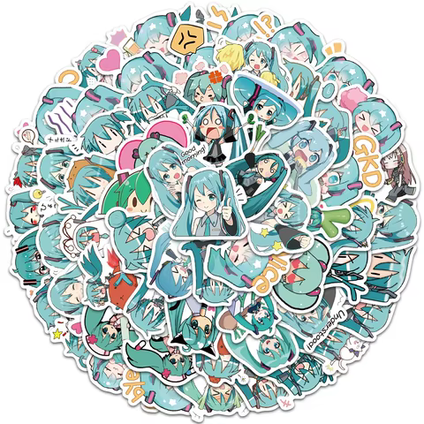 10 best sales miku stickers - №1