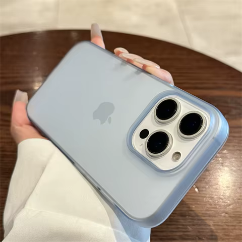Soft Matte Candy Transparent Phone Case For iPhone 16 15 14 Pro Max Plus 13 12 11 XR XS XsMax 8 Shockproof Silicone Bumper Cover 10 best sales clear case - №10