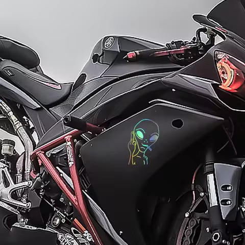 8 best sales stickers ufo - №2