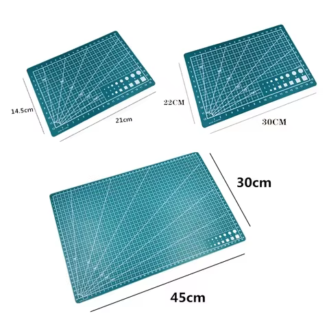 PP Cutting Mat Workbench Patchwork Cut Pad Sewing Manual DIY Knife Engraving Leather Cutter Board Single Side Underlay 10 best sales self cut system - №2