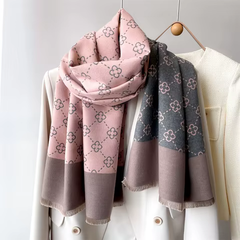 8 best sales cashmere wool scarves - №1
