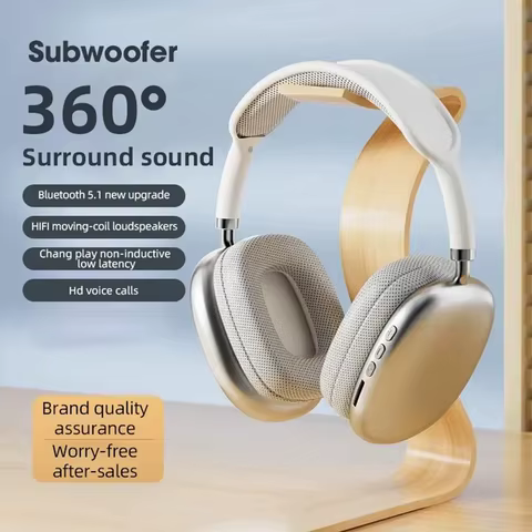 P9 Wireless Bluetooth Headset Outdoor Sports Gaming Wireless Headphones with Mic Noise Cancelling Earbuds Bluetooth Earphones 8 best sales revomax - №3
