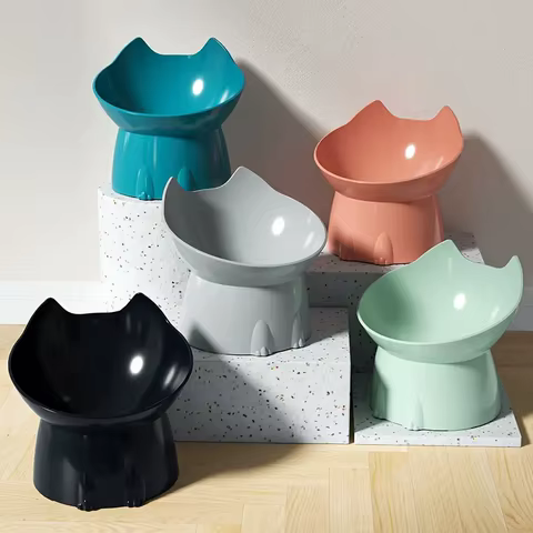 8 best sales cat food bowls - №5